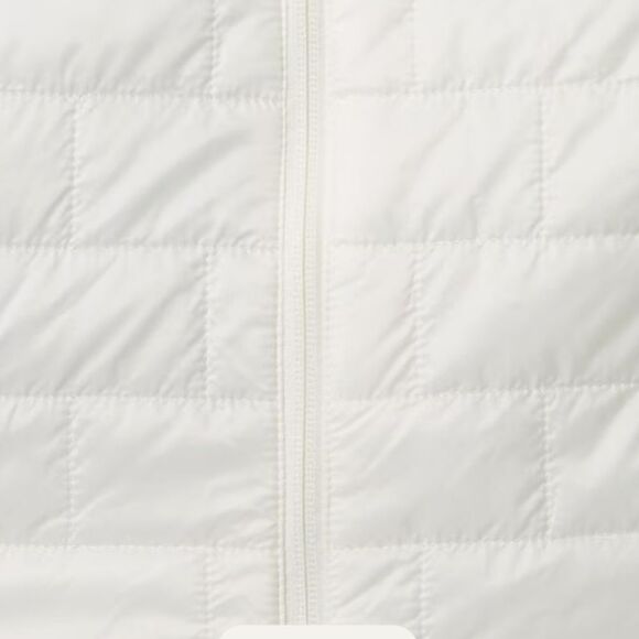 Patagonia Women's‎ Nano Puff Vest Jacket Medium Birch White Nwt - Picture 6 of 8